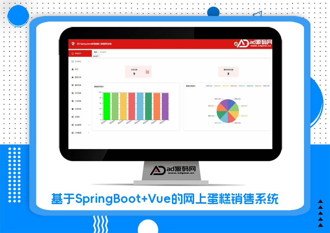 基于SpringBoot+Vue的网上蛋糕销售系统