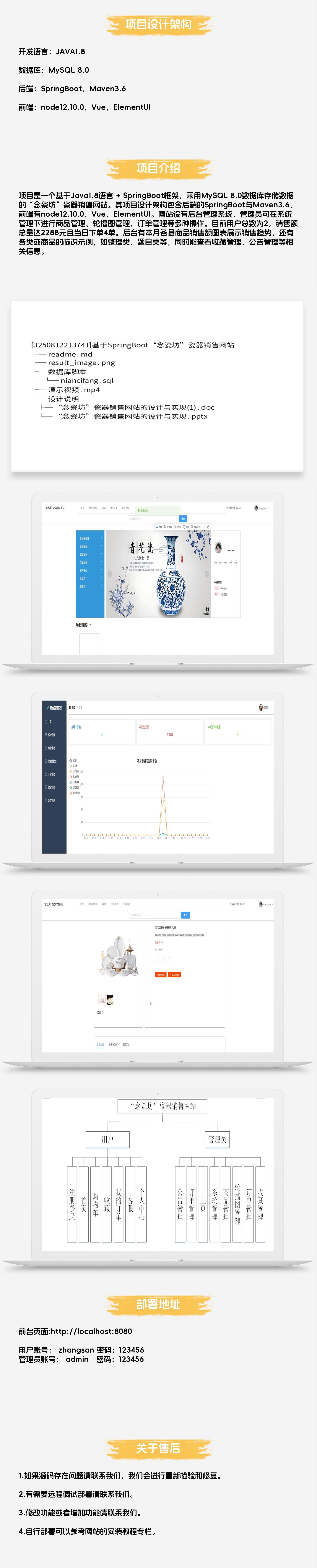 基于SpringBoot“念瓷坊”瓷器销售网站